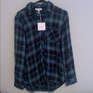 Flannel Blue Small